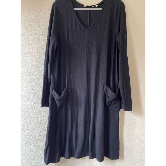 Soft surroundings plush soft long‎ sleeve dress size large - Picture 2 of 7